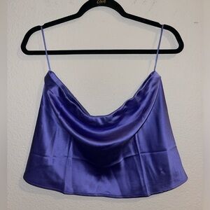 Reformation 100% silk mini skirt